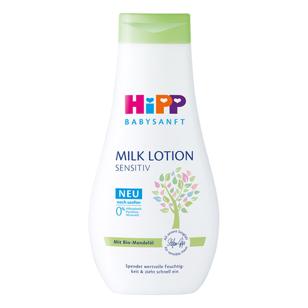 HiPP Babysanft Детское нежное увлажняющее молочко, 350 мл 4062300419421