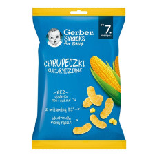 Gerber Кукурудзяні снеки, з 7 міс 28 г 8445291463523