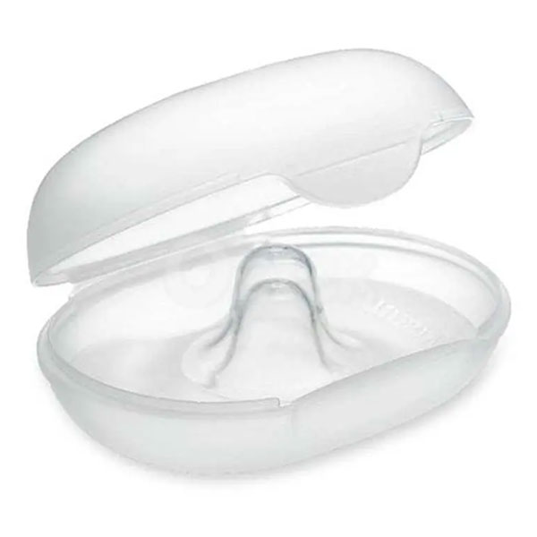 Накладка на сосок для годування PIGEON (силікон), розмір S, 2шт 4902508177054