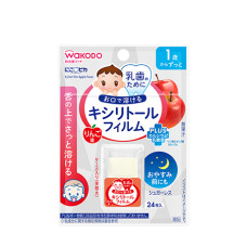 Wakodo Ксилітолова плівка для порожнини рота зі смаком яблука 24 шт (4987244600981)
