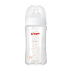 Pigeon Бутилочка антиколікова SoftTouch (преміальне скло) 240 мл (від 3 до 6 міс) 4902508024488