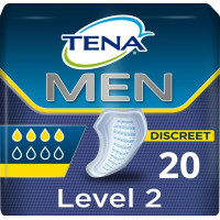 Tena Урологічні прокладки для Men Level 2, 20 шт (7322540016383) На залишку одна пачка
