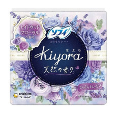 Unicharm Щоденні прокладки Kiyora Relax, 72 шт (4903111322947) Японія
