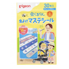 Pigeon Захисні наклейки на одяг та коляску від комарів, довгі 30шт 4902508276856