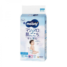Підгузки японські MOONY 6-11кг 54 шт (M) 4903111692521