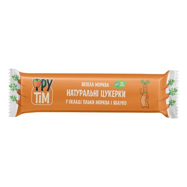 Фрутим Конфеты 20г яблоко-морковь (4820200260129)
