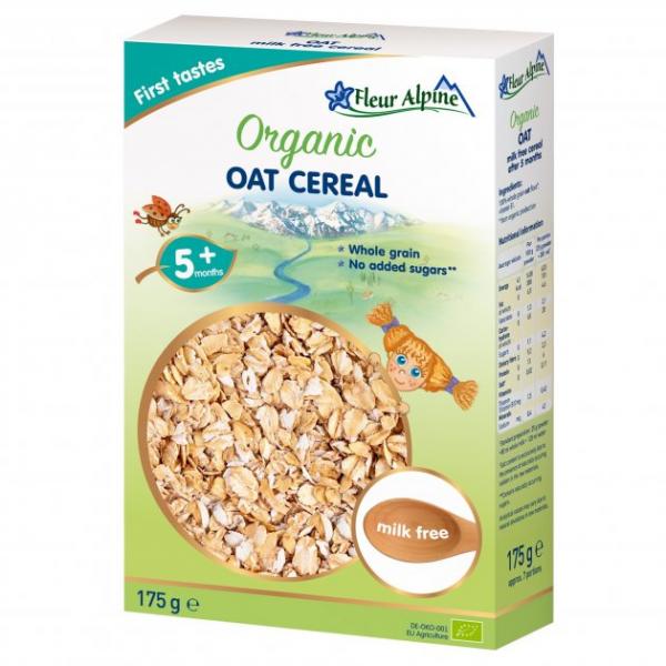 Fleur Alpine Organic Безмолочная овсяная каша "Oat" 175 г 4779050670131