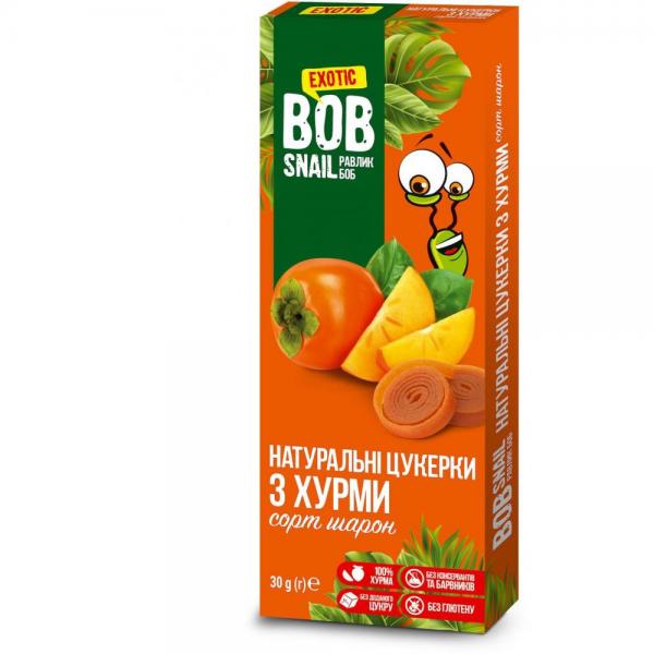 Bob Snail Натуральные конфеты Хурма 30г 4820219341550